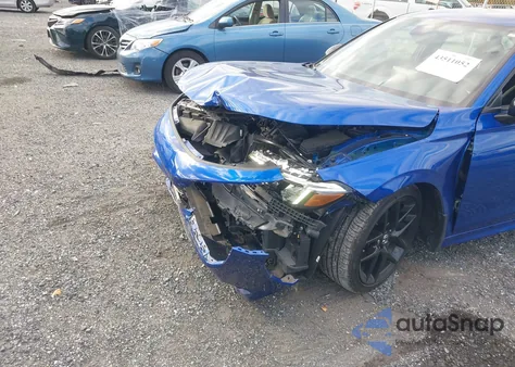 2022 Honda Civic Sport z USA, uszkodzony, nr VIN 2HGFE2F52NH521901